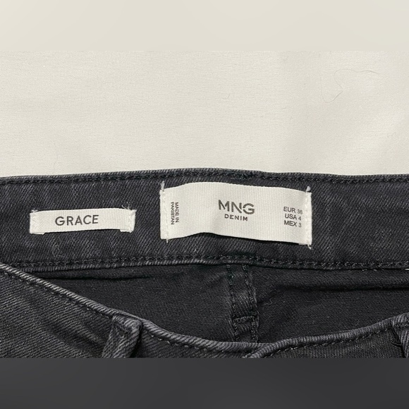 Mango Grace Crop Slim Fit Jeans - Picture 6 of 14